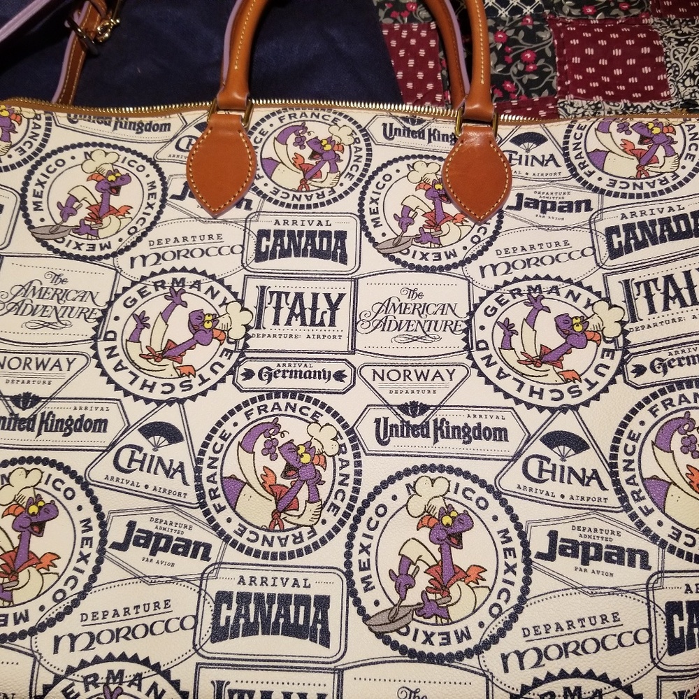 Disney Dooney and Bourke Figment Food and Wine